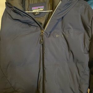 Mens Patagonia Winter Jacket - Navy Blue